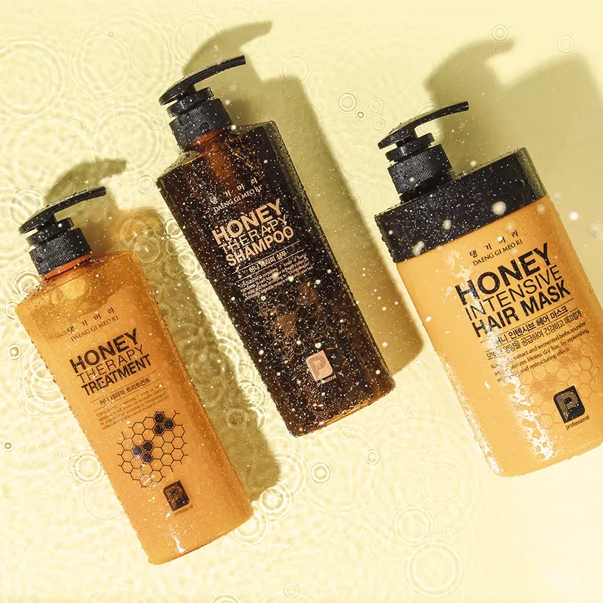 Šampūns ar bišu māšu pieniņu Daeng Gi Meo Ri Professsional Honey Therapy Shampoo