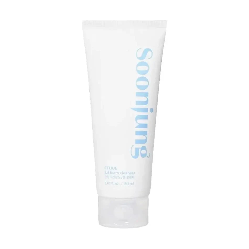 Putiņas sejas mazgāšanai ar neitrālu šĶ līmeni Etude House Soon Jung 5.5 Foam Cleanser