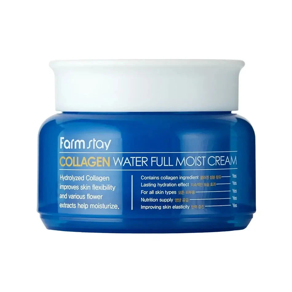 Kolagēna krēms FarmStay Collagen Water Full Moist Cream