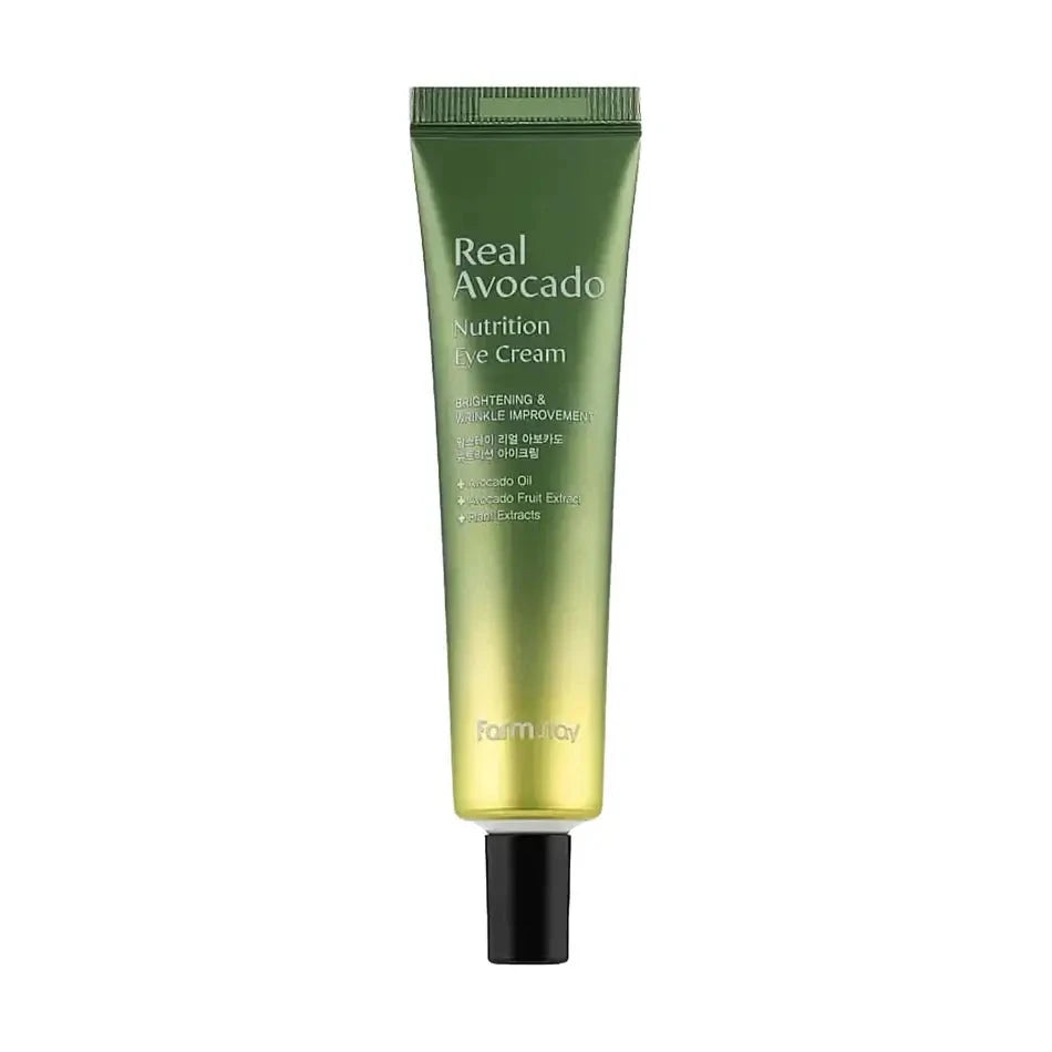 Barojošs krēms priekš acu plakstiņiem ar avokado eļļu FarmStay Real Avocado Nutrition Eye Cream