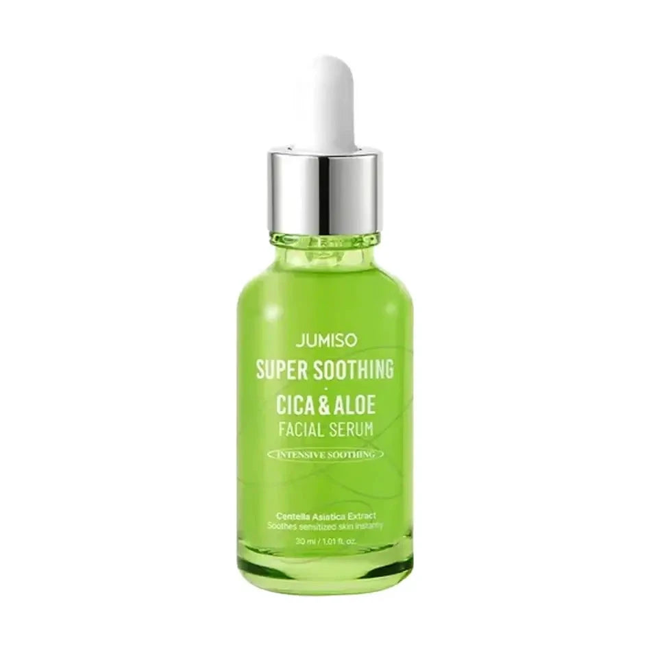 Nomierinošs un mitrinošs serums Jumiso Super Soothing Cica & Aloe Facial Serum