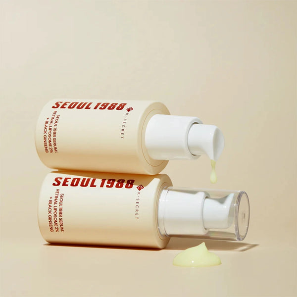 Petnovecošanās serums KSECRET SEOUL 1988 Serum : Retinal Liposome 2% + Black Ginseng