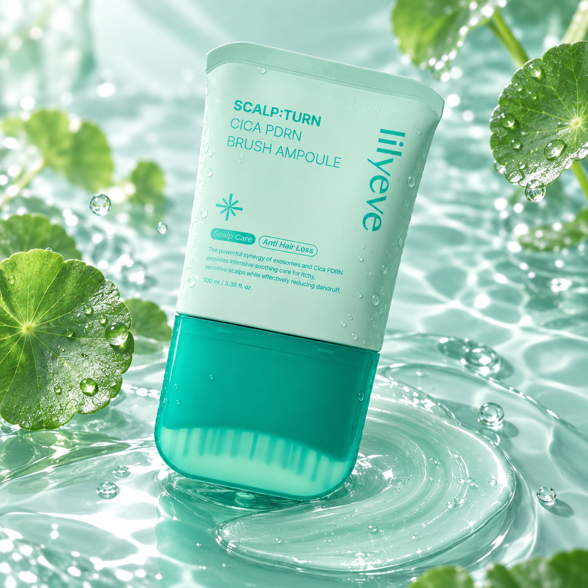 Lilyeve Scalp:Turn Cica PDRN Brush Ampoule