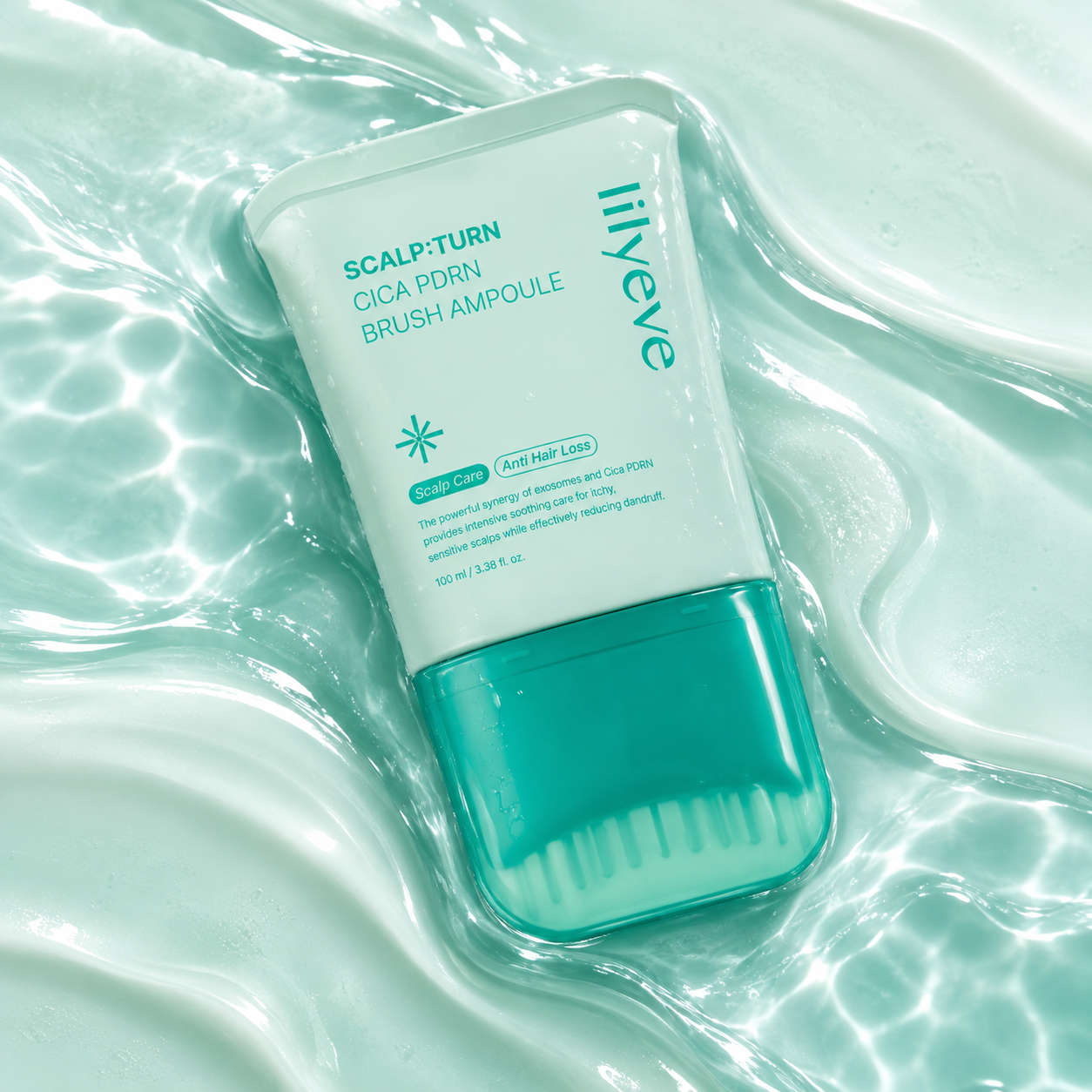 Lilyeve Scalp:Turn Cica PDRN Brush Ampoule