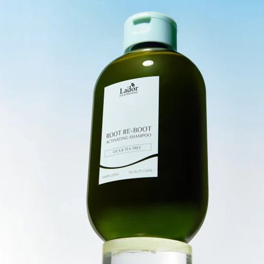 Aktivizējošs šampūns taukainai galvas ādai Lador Root Re-Boot Activating Shampoo Cica & Tea Tree