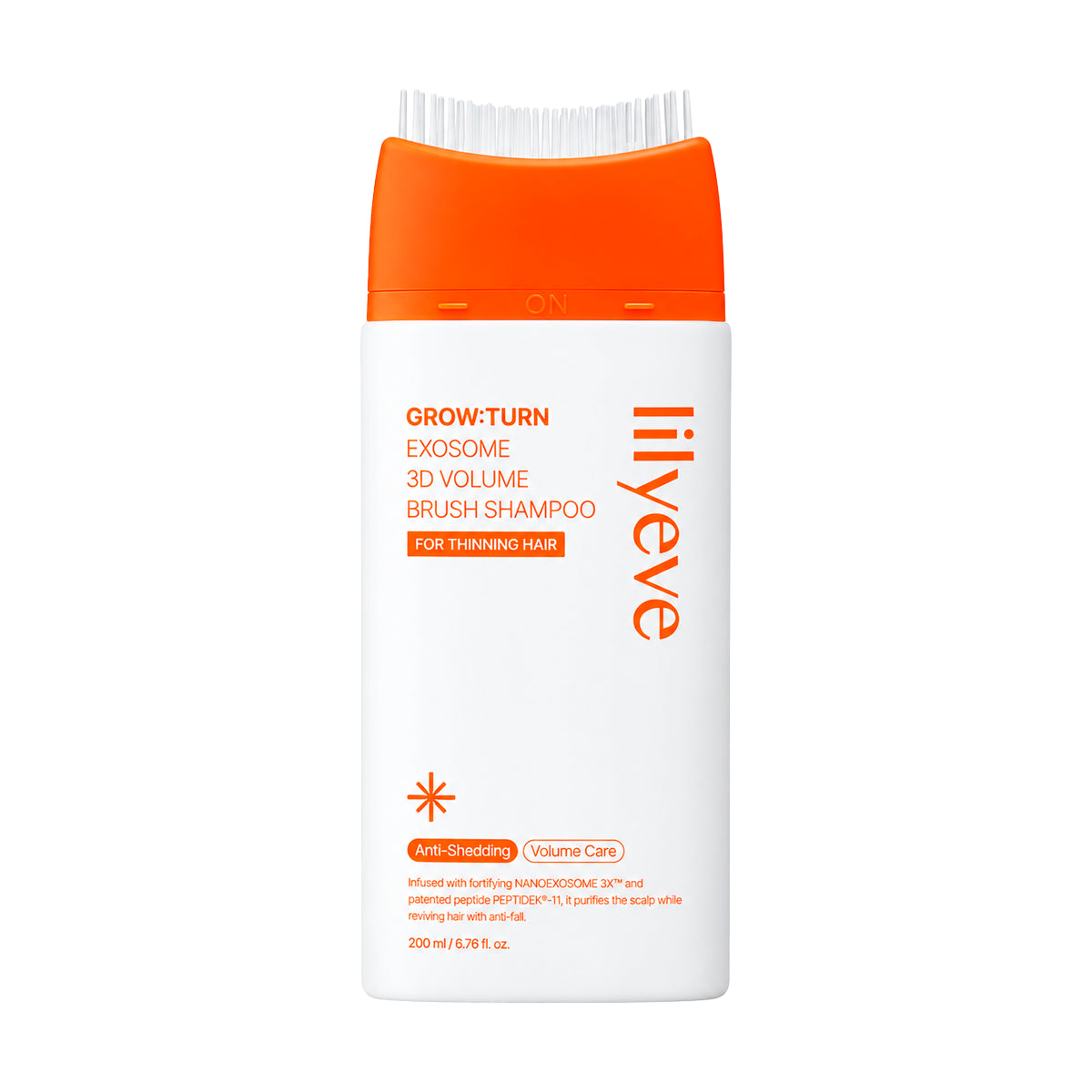 Lilyeve Grow: Turn Exosome 3D Volume Brush Shampoo