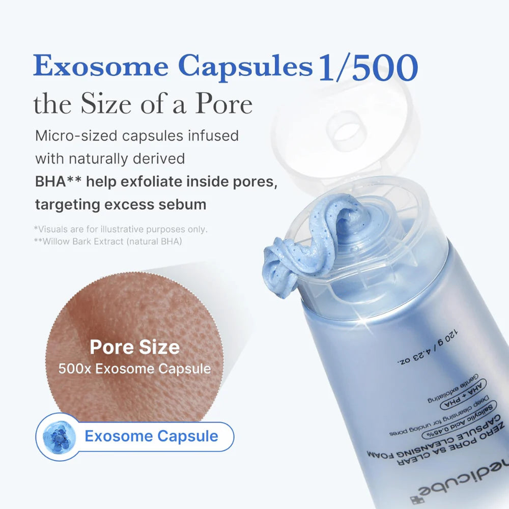medicube Zero Pore Clearing Capsule Cleansing Foam