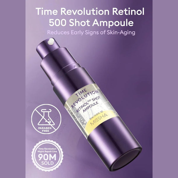 MISSHA Time Revolution Retinol 500 Shot Ampoule