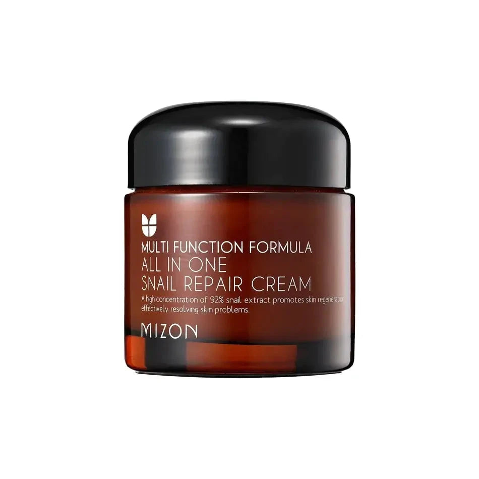 Pretnovecošanās krēms sejas ādai Mizon All In One Snail Repair Cream