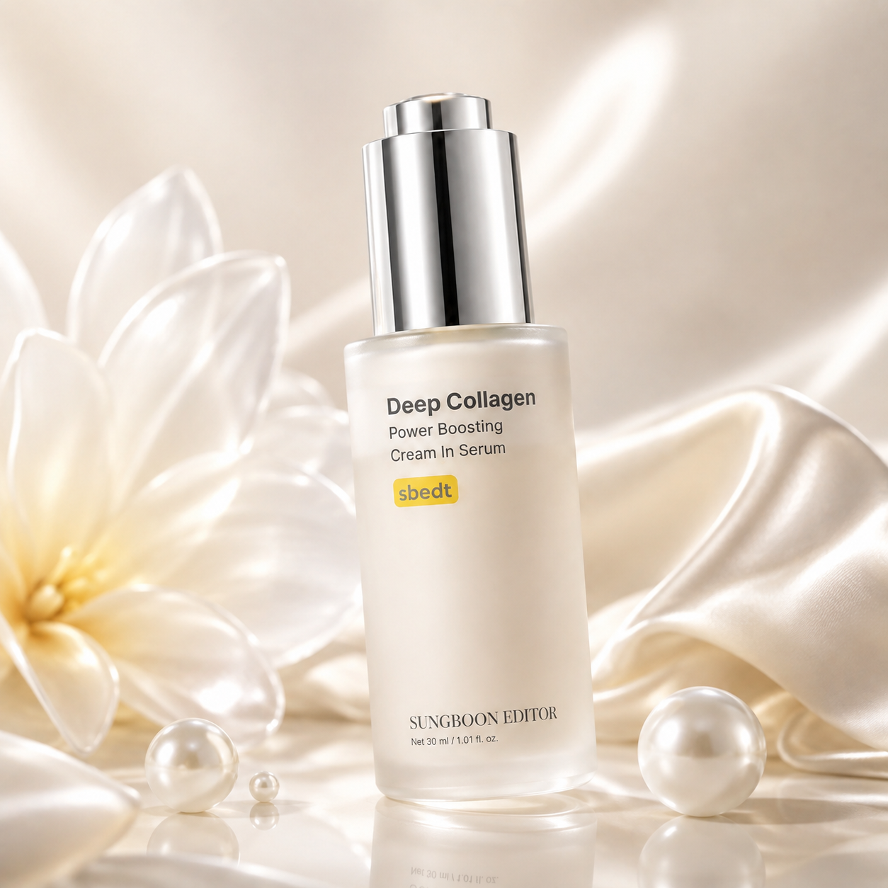 Sungboon Editor Deep Collagen Power Boosting Cream In Serum