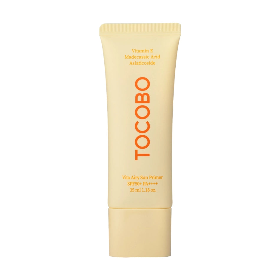 Saules aizsargpraimeris poru sašaurināšanai Tocobo Vita Airy Sun Primer SPF50+ PA++++