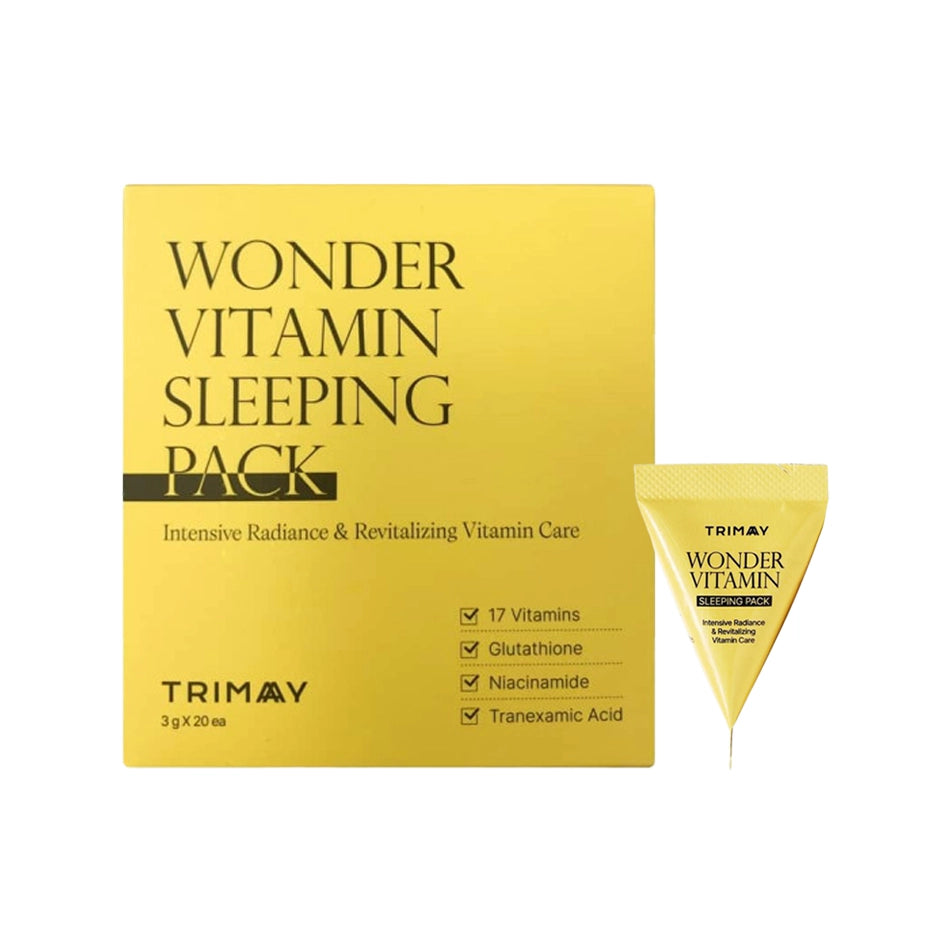 Koncentrēta nakts maska ar C vitamīnu un niacinamīdu Trimay Wonder Vitamin Sleeping Pack