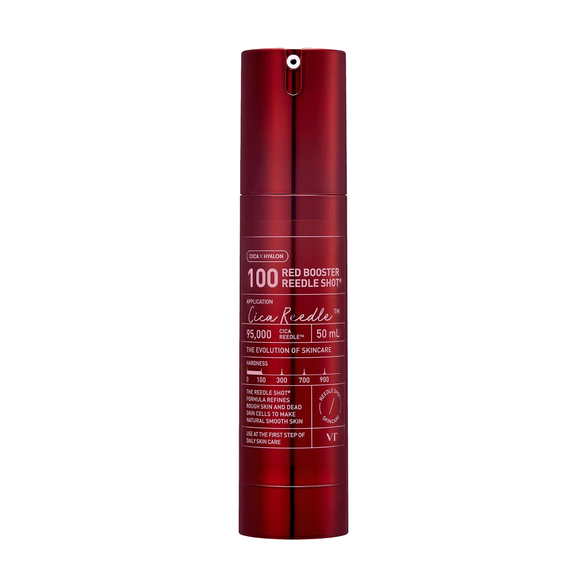 Esence ar mikroadatām un Dragon Blood VT Cosmetics Red Booster Reedle Shot 100 ekstraktu