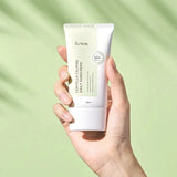 Nomierinošs saules aizsargkrēms ar Āzijas centellu iUNIK Centella Calming Daily Sunscreen