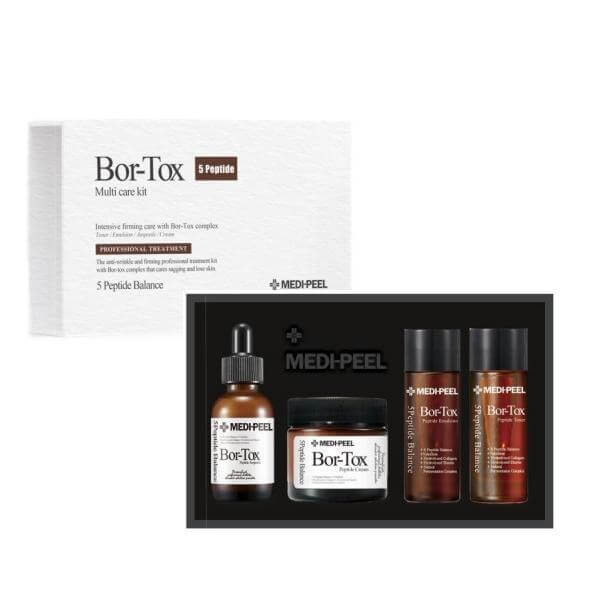 Liftinga līdzekļu ar botoksa efektu komplekts Medi-Peel Peptide-Tox 5 Peptide Bor Multi Care Kit